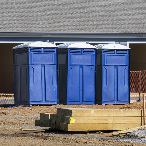 do you offer hand sanitizer dispensers inside the porta potties in North Bend Nebraska